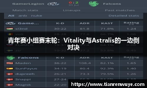 青年赛小组赛末轮：Vitality与Astralis的一边倒对决
